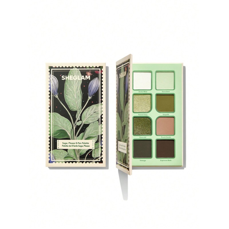 Paleta de sombras de 8 tonos - Sage, Please