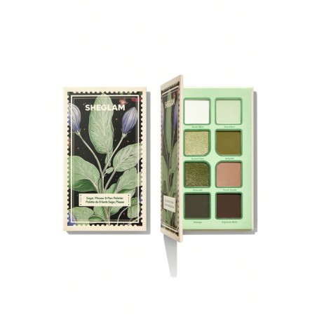 Paleta de sombras de 8 tonos - Sage, Please