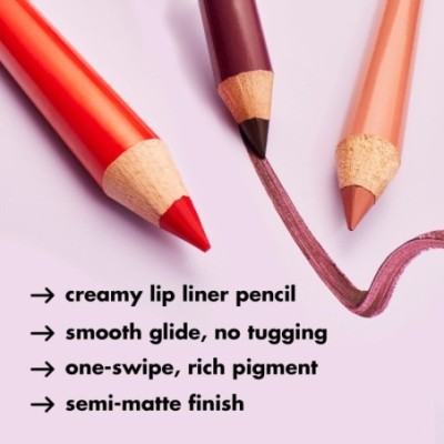 Cream Glide Lip Liner - Dark Cocoa - Deep Brown