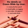 Delineador de labios Cream Glide - Dark Cocoa - Deep Brown