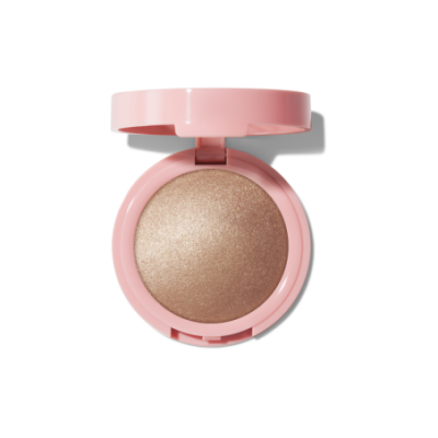 Iluminador en polvo Halo Glow Silky - Flamingold - Warm Gold