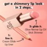 Glow Reviver Lip Oil Stick - Passenger Princess - PH Light Pink With Gold Shimmer