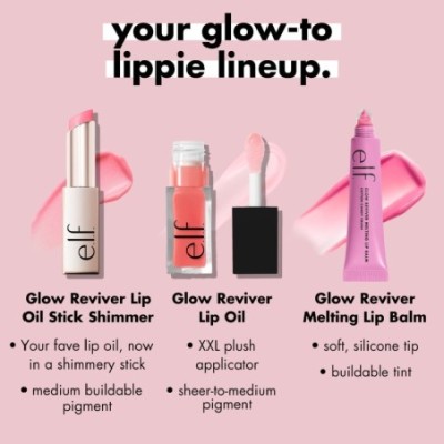 Aceite labial en barra Glow Reviver - Passenger Princess - PH Light Pink With Gold Shimmer